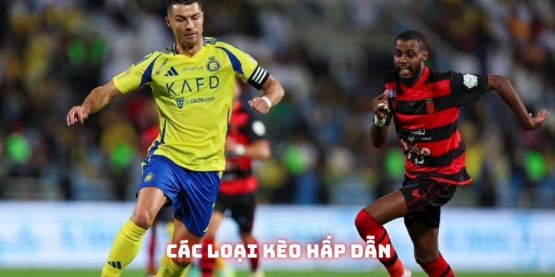 Các loại kèo bóng đá hấp dẫn nhất