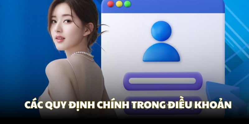 Các quy định chính được giới thiệu trong điều khoản