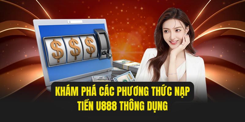 Điểm qua các lựa chọn nạp tiền phổ biến tại U888